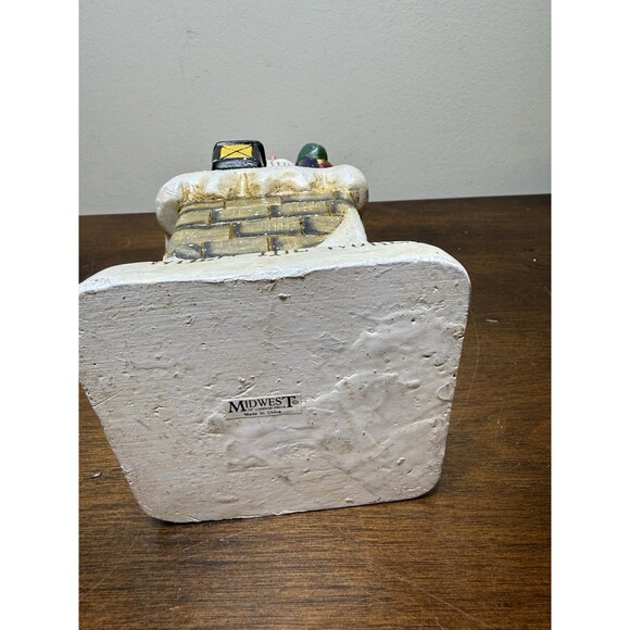 Santa Clause Pam Schifferl "When the World Depends on You" Figurine Midwest RARE - Picture 5 of 9